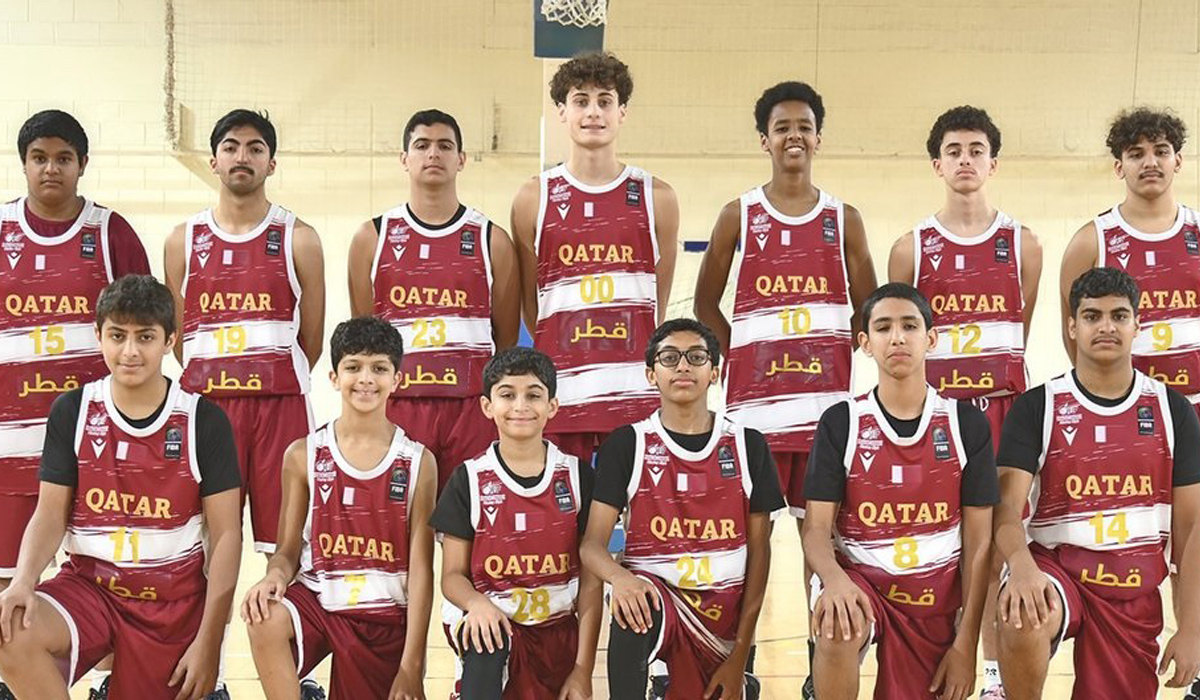 Qatar to Face Kuwait on Sunday in U15 GBA Basketball Cup Qatar 2024 Semi-Finals